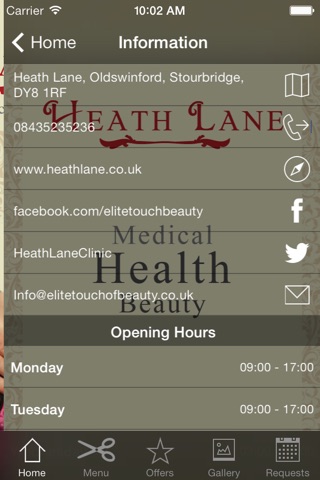 Heath Lane Clinic screenshot 3