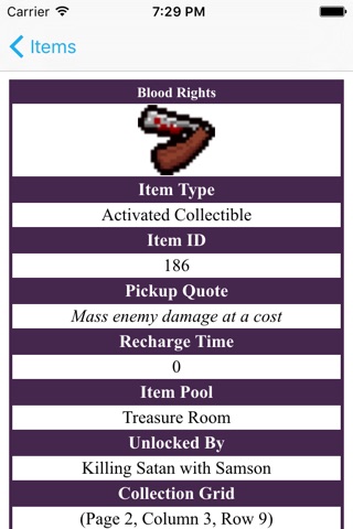 Ultimate Items Guide Plus for Binding of Isaac: Rebirth and Afterbirth screenshot 3