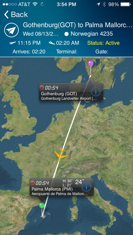 Palma de Mallorca Airport + Flight Tracker Premium PMI