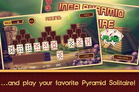 Inca Pyramid Solitaire - Solve the Ancient Kingdom Mystery screenshot 2