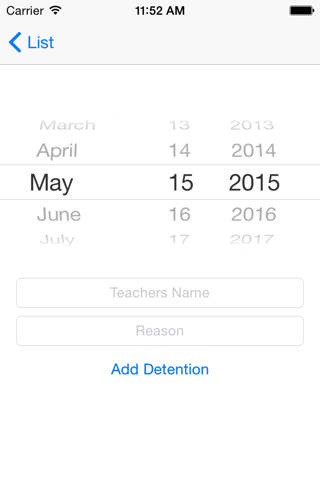 Detention Tracker screenshot 2