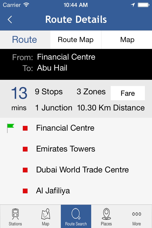 Dubai-Metro screenshot 3