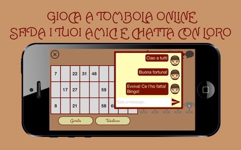 Wingo Tombola 2.0 - Play Tombola (Italian Bingo) online with your friends for free! screenshot 2