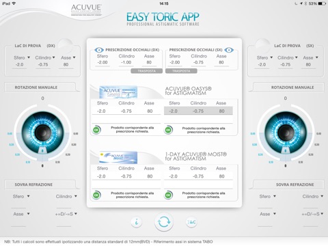 ACUVUE EASY TORIC for iPad screenshot 2