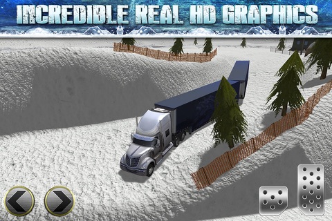 Truck Parking Simulator - Ice Road Truckers Edition screenshot 4