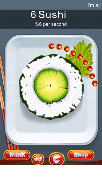 Sushi Clickers - Millionaire Chef Edition screenshot-4