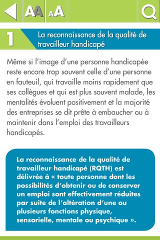 Handicap & Travail screenshot 4