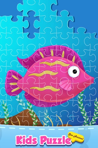 Sea Animals - Jigsaw Puzzle Learning Games for Infant Kids & Toddlers screenshot 2