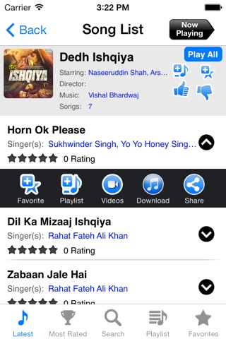Indian Music - Unlimited Bollywood, English, Hindi, Devotional and Regional music, songs and videos for Free screenshot 3