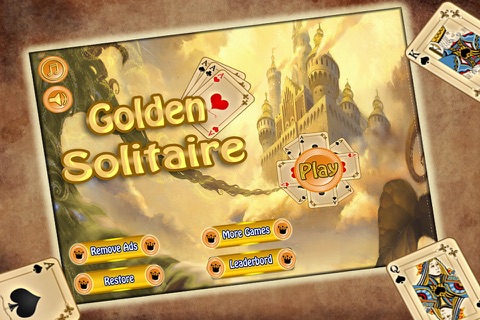 Golden Solitaire Cards Game screenshot 4