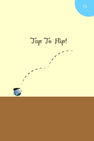 Flip Flap Flat Cappy Bird screenshot 2