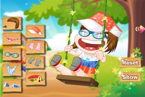 Playing On A Swing DressUp screenshot 3