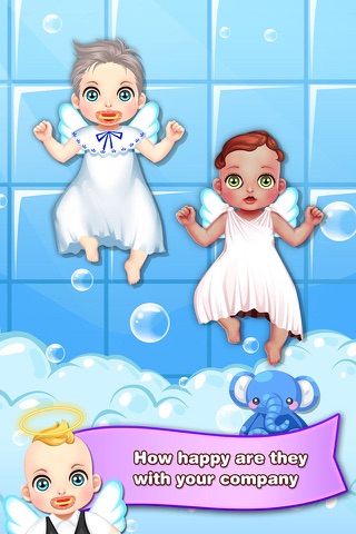 Baby Angels Dress Up Heaven - Salon Girls Games screenshot 4