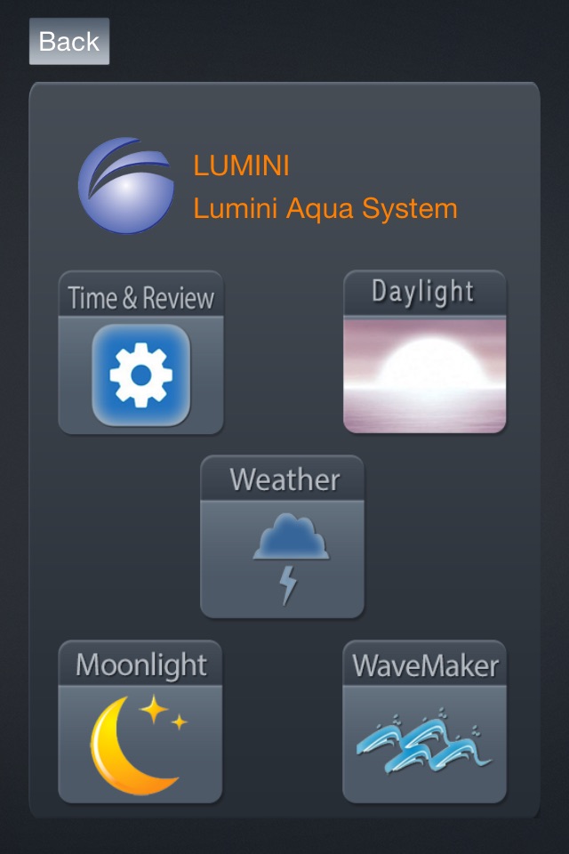 Lumini Control System screenshot 2