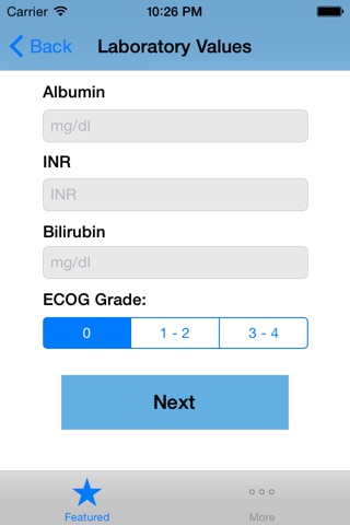 Barcelona Clinic Liver Cancer (BCLC) Classification screenshot 3