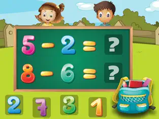 Screenshot 2 Las matemáticas de la diversión para los niños - los números de aprendizaje, suma y resta de forma fácil iphone