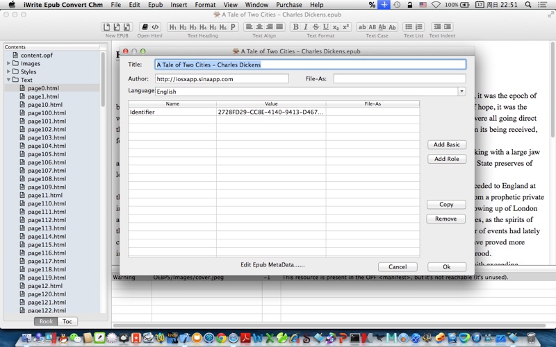 iWrite Epub Convert Chm thumbnail 4