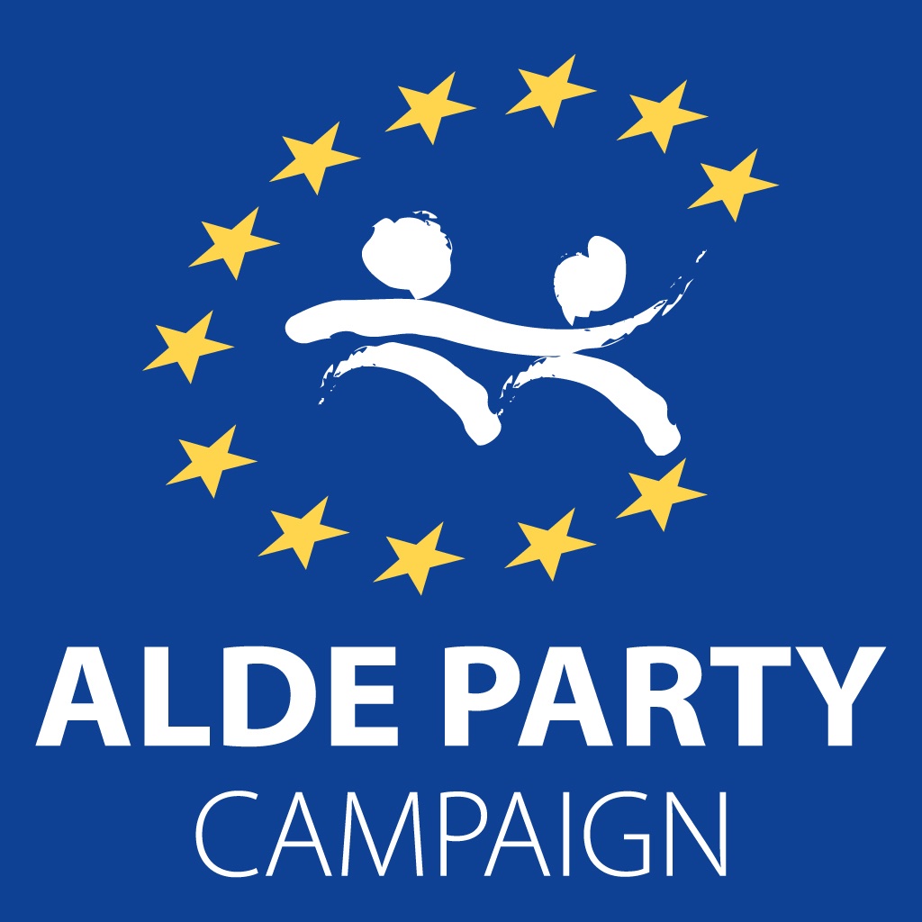 I vote liberal! - ALDE Party 2014 campaign icon
