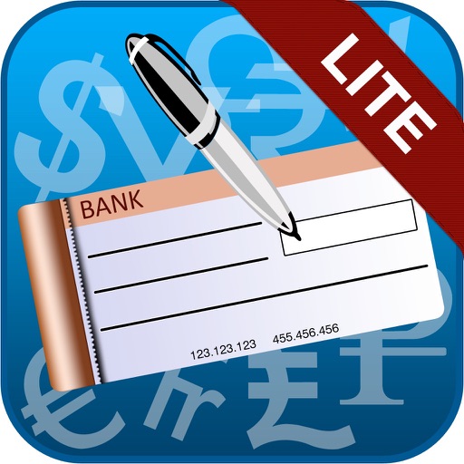Print Cheque Lite iOS App
