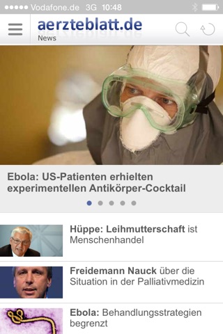 aerzteblatt.de screenshot 2