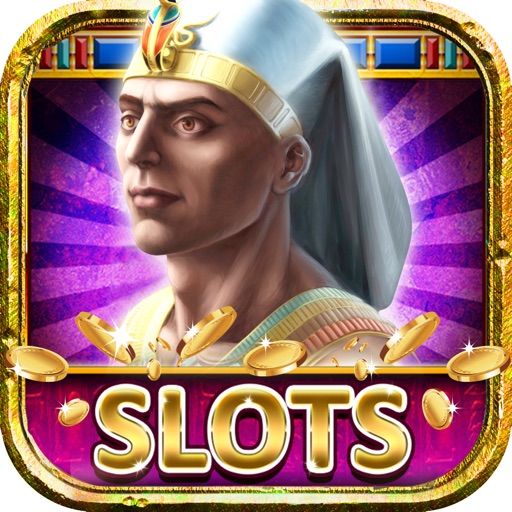 Slots - Gold Egypt Pharoah and Cleopatra Casino Win Way Icon