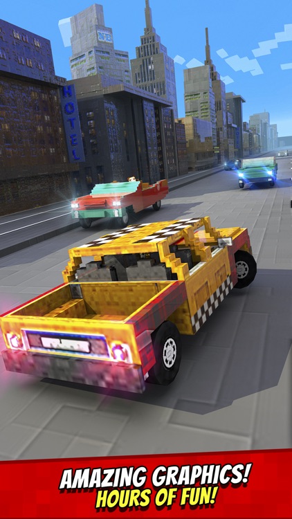 Taxi Survival . Mine Driver Exploration Racing Game For Kids Free screenshot-3