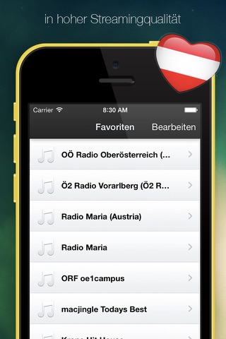 Radio Österreich Lite screenshot 2