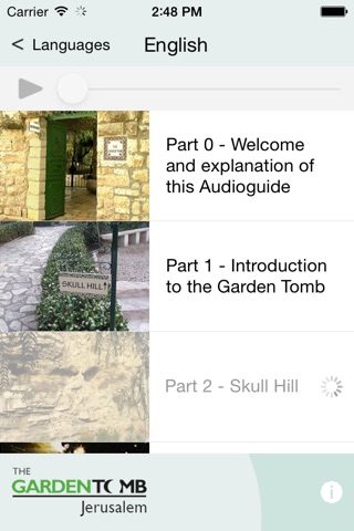 Garden Tomb Audio Guide screenshot 2