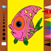 Kids Coloring Book - The Sea Animals Learning for Fun
