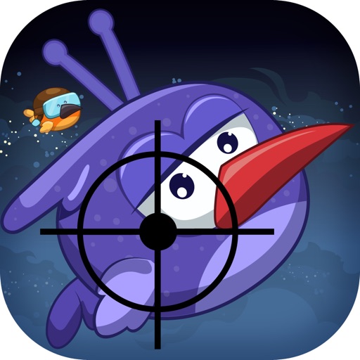 A Galaxy Space Birds Target Shooting Time Quest - Shuttle Strike Seige Invaders Attack PRO icon