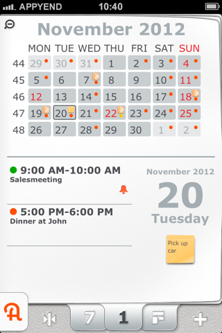 AppyCal - the happy calendar screenshot 4