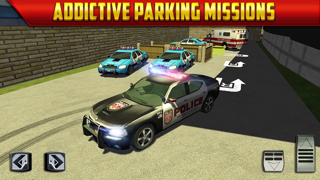 Police Car Parking Simulator Game - Real Life Emergency Driv(圖4)-速報App