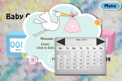 Baby Countdown app screenshot 2