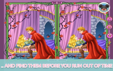 Fairytale Story Sleeping Beauty - romantic puzzle game with prince and princess screenshot 4