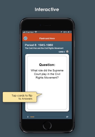 AP US History Flashcards Exam Prep - AP Hero screenshot 2