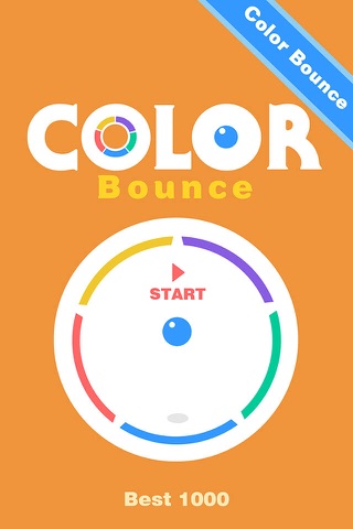 Color Bounce - Spinny Circle&Drop Ball Simple Reaction Game screenshot 4