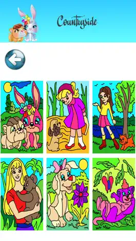 Game screenshot Royal Pets - Coloring Book for Kids with Littlest Animals Shop hack