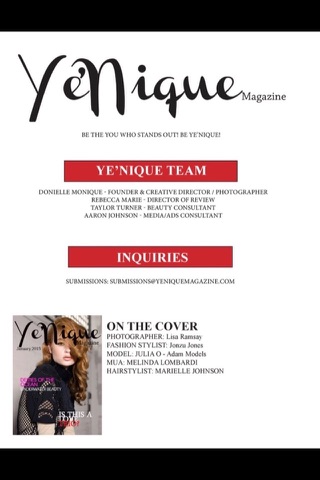 Ye’Nique - magazine. screenshot 3