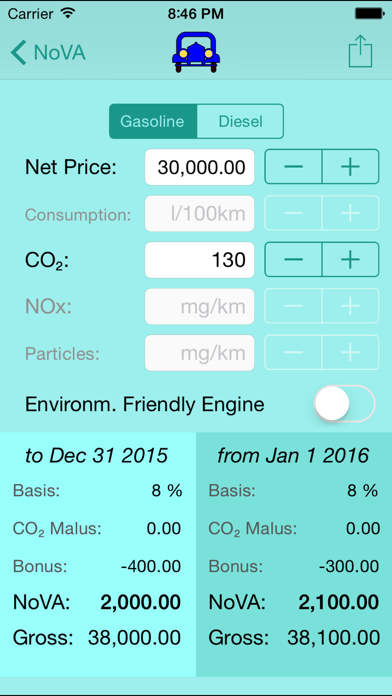 How to cancel & delete NoVA Calculator for Austrian Vehicles from iphone & ipad 2