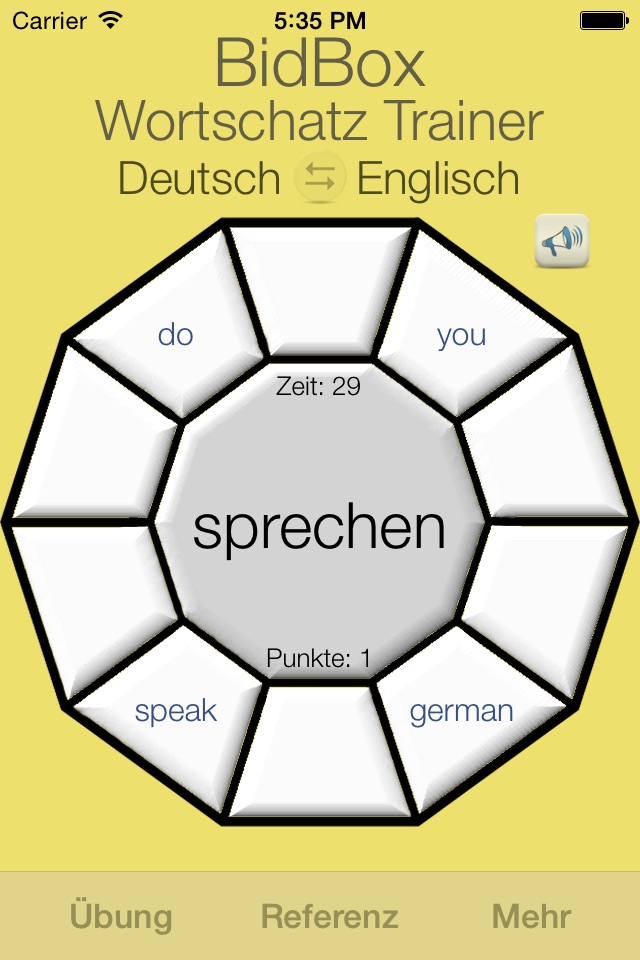 Vocabulary Trainer: German - English screenshot 3