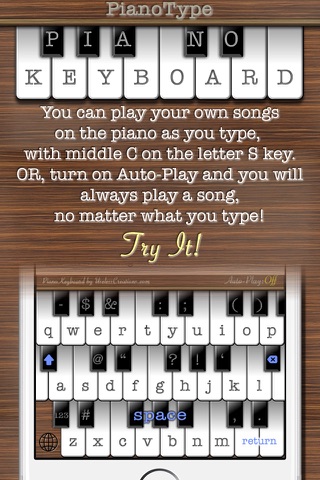 PianoType - The Piano Keyboard screenshot 2