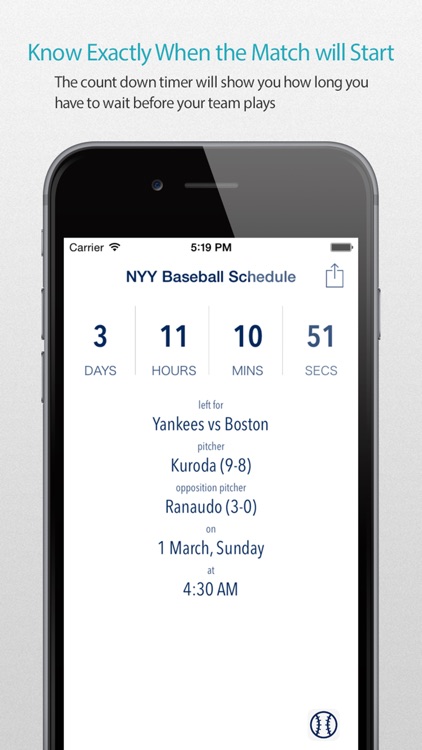 NYY Baseball Schedule Pro — News, live commentary, standings and more for your team!