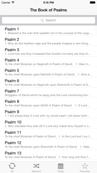 The Book of Psalms Screenshot 1
