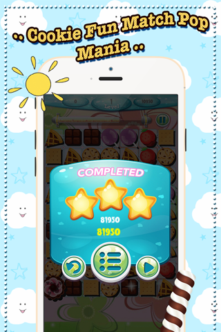 Cookie Fun Match Pop Mania screenshot 4