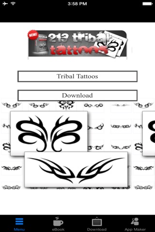 Tribal and Lower Back Tattoos:Over 200 Rare And Beautiful Tribal And Lower Back Tattoos screenshot 3