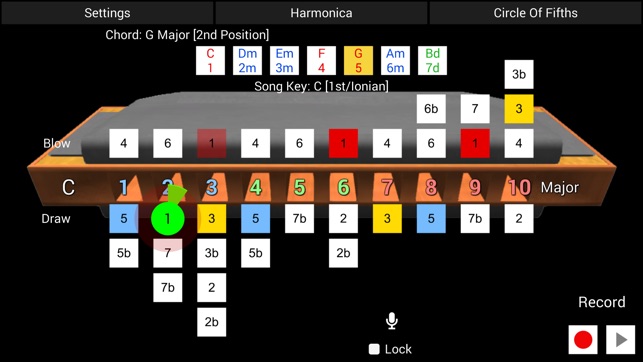 HarpNinja Diatonic Harmonica(圖1)-速報App