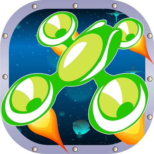 Alien Spaceship Swarm iOS App