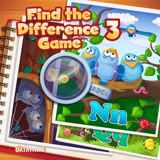 Find the Difference Game 3: ABCs iOS App