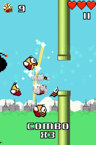 Flappy Slice screenshot 3