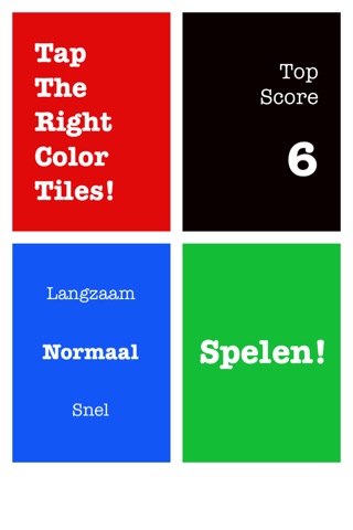 Tap The Right Color Tiles! (TTRCT!) - A reflex & brain testing game. screenshot 2